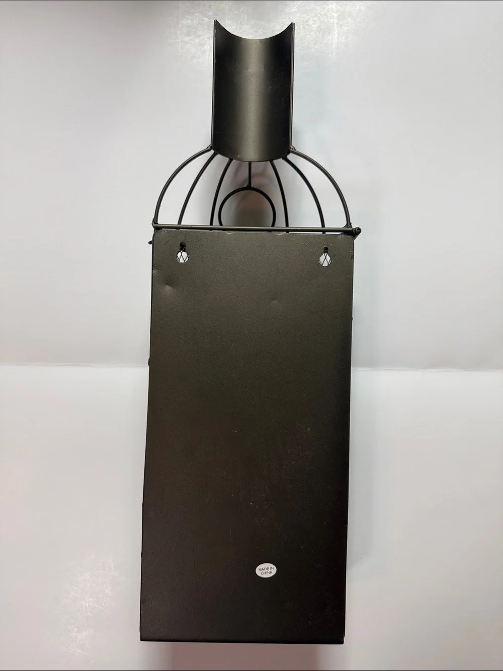 Epic Products WINE CORKS Metal Wine Bottle Shape Cork Cage Wall Hanging